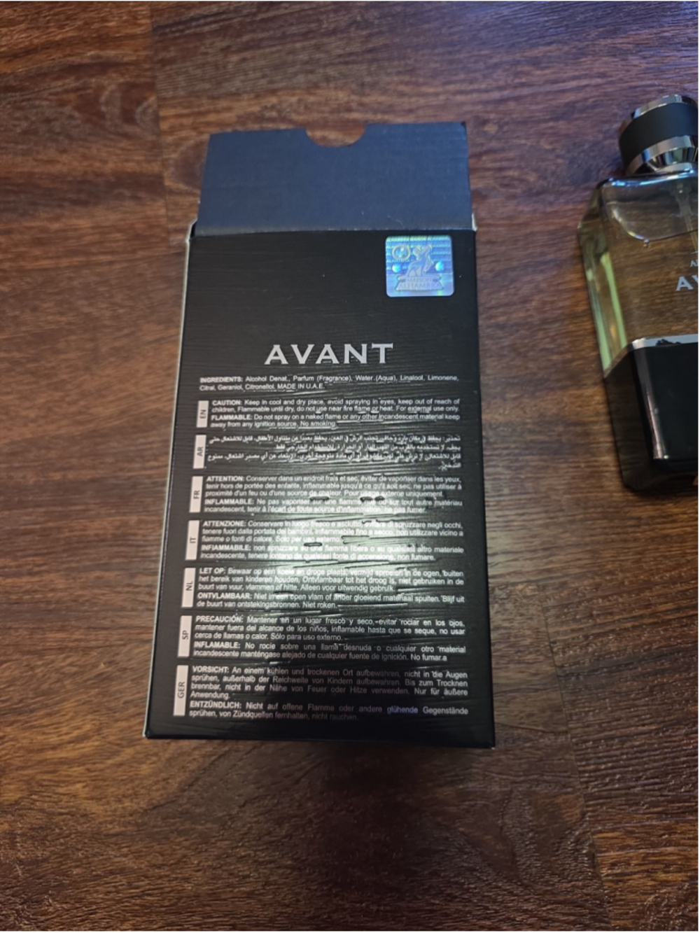 Maison Alhambra Avant 3.4 oz 100 ml NEW - Picture 3 of 5
